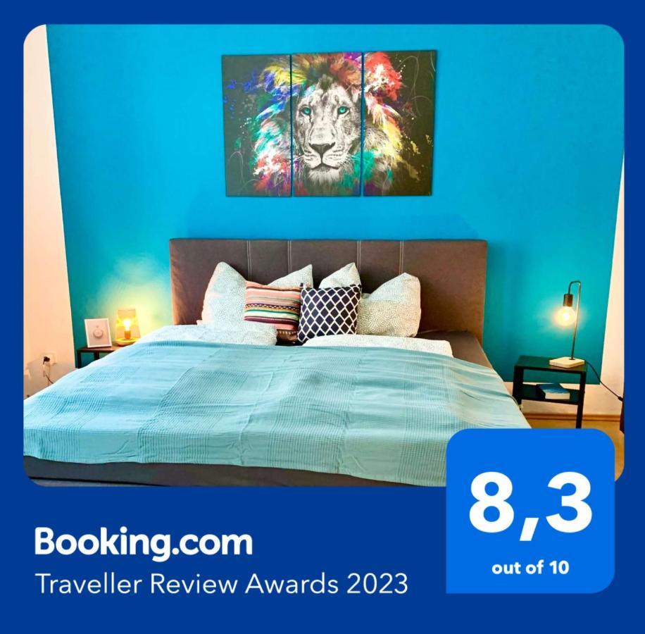 Blue Chili 08 - Magdeburg 2-Zimmer Altbau, Wi-Fi, 5 Pax ภายนอก รูปภาพ