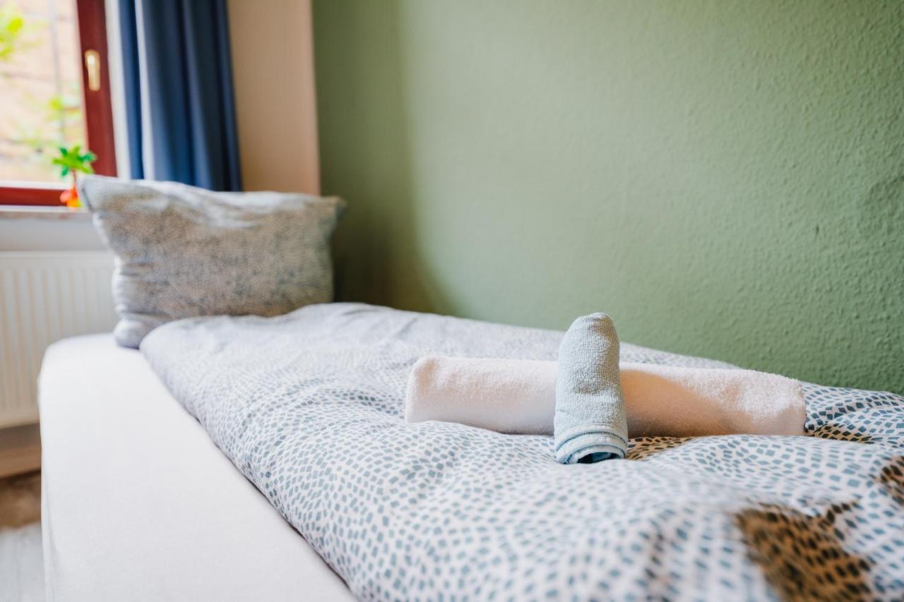Blue Chili 08 - Magdeburg 2-Zimmer Altbau, Wi-Fi, 5 Pax ภายนอก รูปภาพ