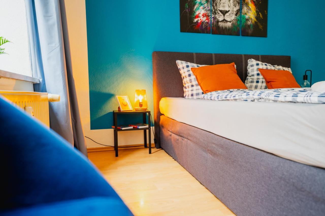Blue Chili 08 - Magdeburg 2-Zimmer Altbau, Wi-Fi, 5 Pax ภายนอก รูปภาพ