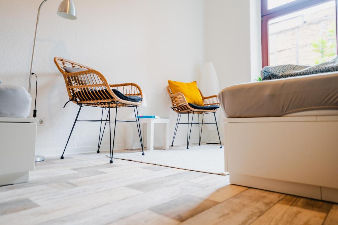 Blue Chili 08 - Magdeburg 2-Zimmer Altbau, Wi-Fi, 5 Pax ภายนอก รูปภาพ