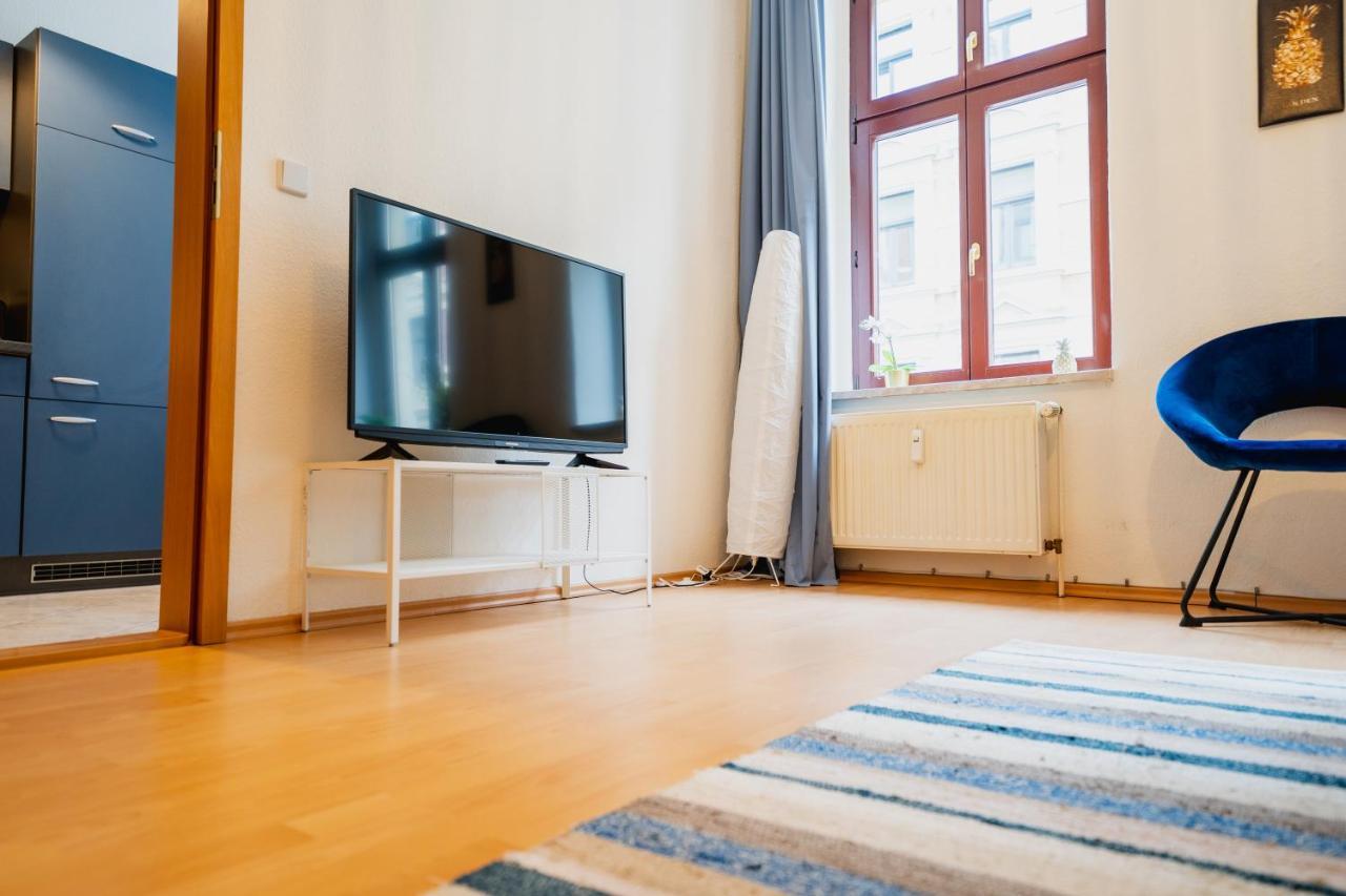 Blue Chili 08 - Magdeburg 2-Zimmer Altbau, Wi-Fi, 5 Pax ภายนอก รูปภาพ